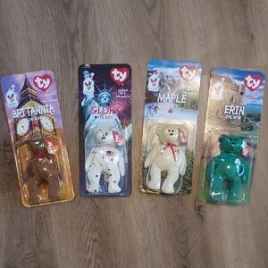SEALED McDonalds Ty Beanie Baby International Bears